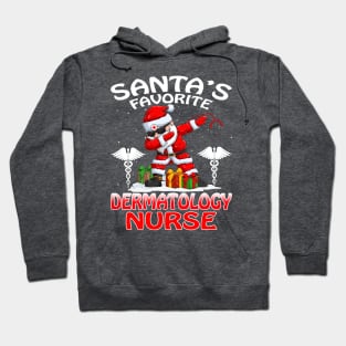 Santas Favorite Dermatology Nurse Christmas T Shir Hoodie